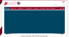 Desktop Screenshot of piomak.com.tr