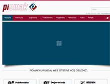 Tablet Screenshot of piomak.com.tr